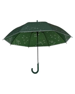Зонт трость Созвездия с 3D эффектом зеленый Михимихи