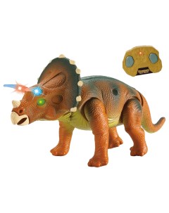 Динозавр Трицератопс р у световые и звуковые эффекты 39х16х23 см Junfa toys