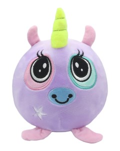 Мягкая игрушка антистресс Единорог фиолетовая 15см Mihi mihi