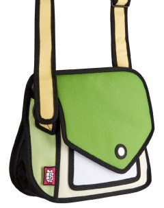 Детская сумка Giggle Зеленая 28 см Jump from paper