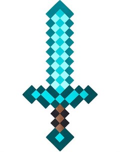Алмазный меч игрушечный Майнкрафт Minecraft 45 см Starfriend