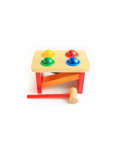 Деревянная Игрушка Мди Стучалка Горка Шарики Мир деревянных игрушек