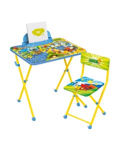 Комплект детской мебели Ми Ми Мишки c игрой стол стул Nika