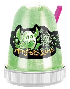 Слайм Цветной лед SL016 салатовый Monster's slime