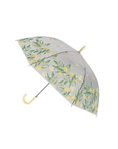 Зонт трость Цветочки с 3D эффектом желтый Mihi mihi