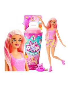 Кукла Барби Pop Reveal Frutas 8 Сюрпризов Фрукты Лимонад HNW40_1 Barbie