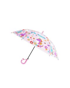 Зонт трость Единороги розовый Mihi mihi