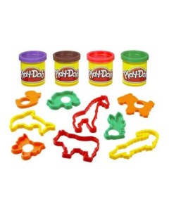 Набор для лепки Ведерочко пластилин с формочками в ассортименте Play-doh