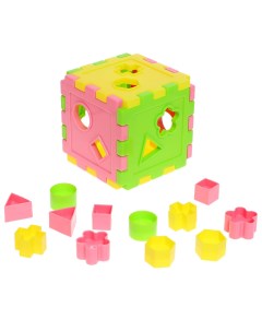 Логический куб Сортер 003 Нижегородская игрушка