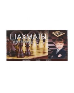 Шахматы деревянные D22040 R Играем вместе