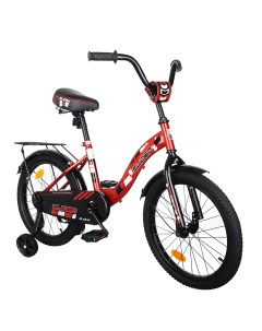 Велосипед 2 х колес цв крас чер D18 IT106116 Slider