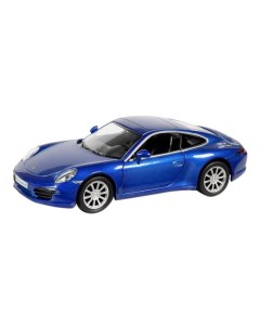 Машина металлическая 1 32 Porsche 911 Carrera S инерционная синий металлик Uni fortune