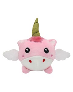 Мягкая игрушка антистресс Единорожка с крыльями розовая 10см Mihi mihi