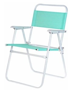 Складное пляжное кресло lux comfort 600d металл 50х54х79 см FD8300560 бирюзовое Интекс Koopman