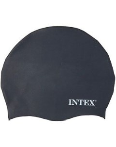 Резиновая шапочка для плавания intex черная арт 55991 черн Интекс Nobrand