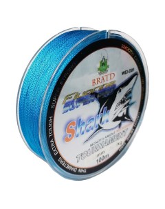 Плетёный шнур Fluorocarbon 100 d 0 10mm Shark