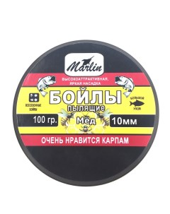 Бойлы пылящие 10мм 100гр Мёд Россия