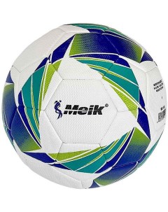 Мяч футбольный 5 ТПУ 3 0 мм 435 гр маш сш белый зеленый Meik