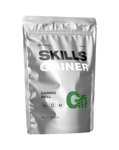 Многокомпонентный Гейнер SKILLS Печенье Крем 2 кг с простыми и сложными углеводами Skills nutrition