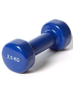 Гантель виниловая York 2 5 кг синий Sportex