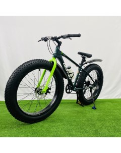Велосипед Fatbike 26 2024 16 зеленый Gestalt