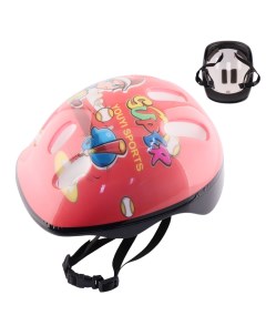 Шлем велосипедный детский розовый Sports