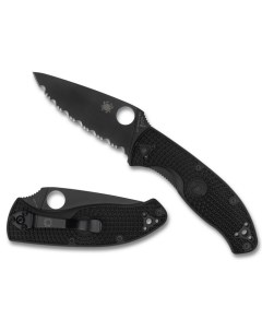 Туристический нож C122SBBK black Spyderco