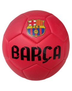 Мяч футбольный Barcelona 5 ТПУ 2 3 мм 345 гр маш сш красный Meik