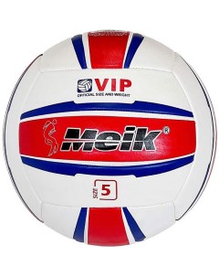 Мяч волейбольный 2 слоя PVC 2 7 280 гр машинная сшивка красный Meik