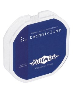 Леска монофильная Technicline 0 34 мм 150 м 12 5 кг clear Mikado