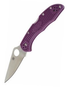 Туристический нож Delica 4 purple Spyderco