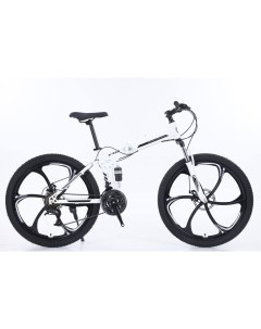 Велосипед складной на литых дисках 555 год 2024 цвет белый на рост 145 185 Cruzer