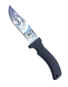 Туристический нож черный охотничий Нож туристический Компактный Охота рыбалка Nobrand