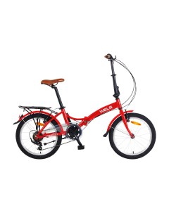 Велосипед Compact 20 7 2 0 2022 Цвет красный Wels