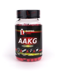 Аминокислота Аргинин 2400 мг AAKG Альфа кетоглутарат 120 капсул Doping labz