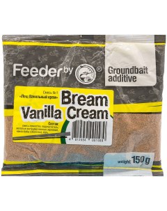 Прикормка Groundbait additive микс 1 Bream Vanilla Cream 150 гр Feeder.by