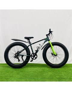 Велосипед Fatbike 26 2024 16 зеленый Gestalt