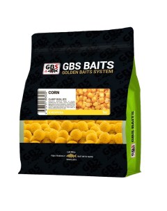 Бойлы прикормочные 20 мм 1 кг Кукуруза Жёлтый Gbs baits