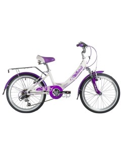 Велосипед 20 Подростковый Girlish Line 2019 Количество Скоростей 6 Рама Алюмин Novatrack