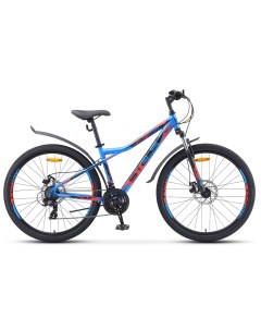 Велосипед Navigator 710 MD 27 5 V020 2021 16 синий черный Stels