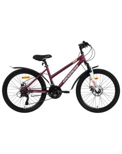 Велосипед 24 Ingrid Pro RUS цвет бордовый размер 15 Progress