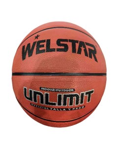 Мяч баскетбольный 22 см Welstar