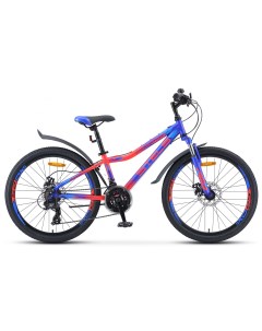 Велосипед Navigator 410 MD 21 Speed V010 2019 13 blue red Stels
