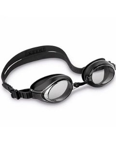 Очки для плавания racing goggles черные от 8 лет арт 55691 черн Интекс Nobrand