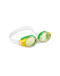 Очки для плавания junior goggles зеленые от 3 до 8 лет арт 55601 зел Интекс Nobrand