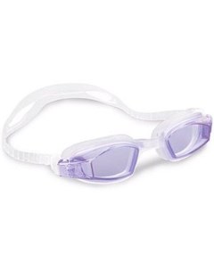 Очки для плавания free style sport goggles фиолетовые от 8 лет арт 55682 фиолет Интекс Nobrand