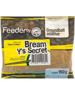 Прикормка Groundbait additive микс 3 Bream Ys Secret 150 гр Feeder.by