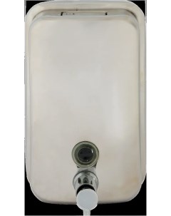 Дозатор для жидкого мыла подвесной 800 мл металл цвет хром Bath plus