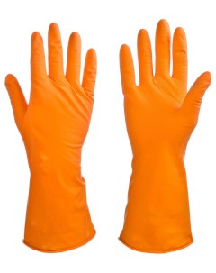 Перчатки для уборки оранжевые р XL 1 пара Grifon