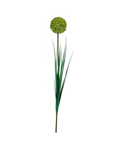 Искусственное растение Декоративный лук 8 см полиэстер зеленый Nobrand